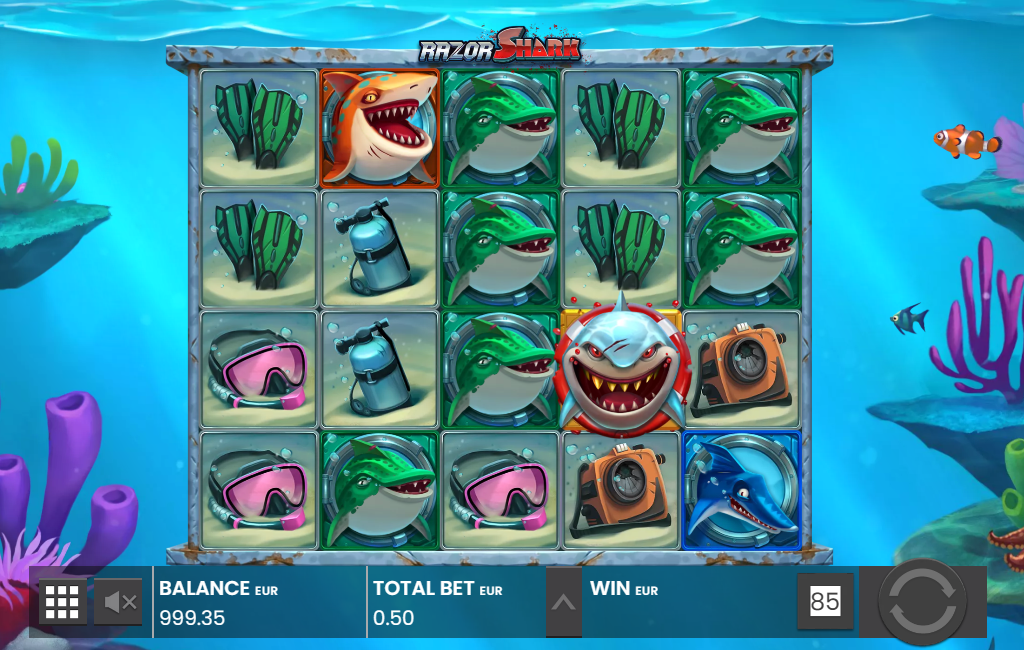 razor shark gameplay