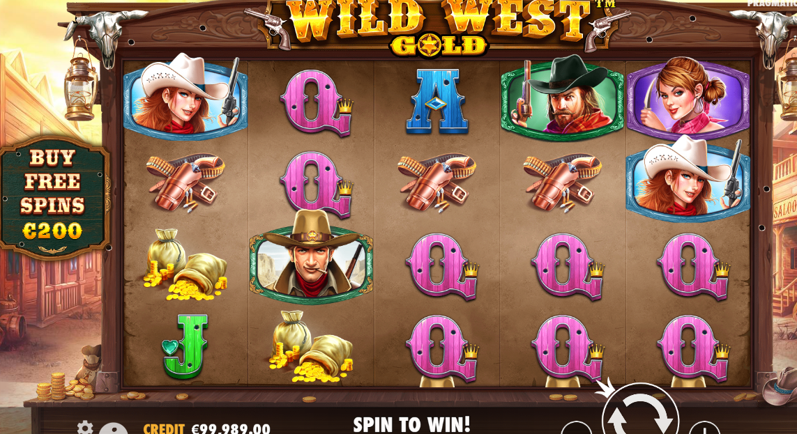 wild west gold gameplay