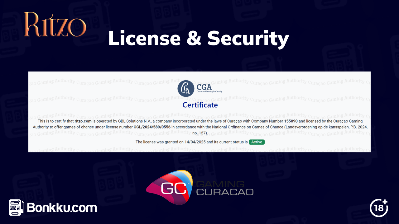 is ritzo casino safe