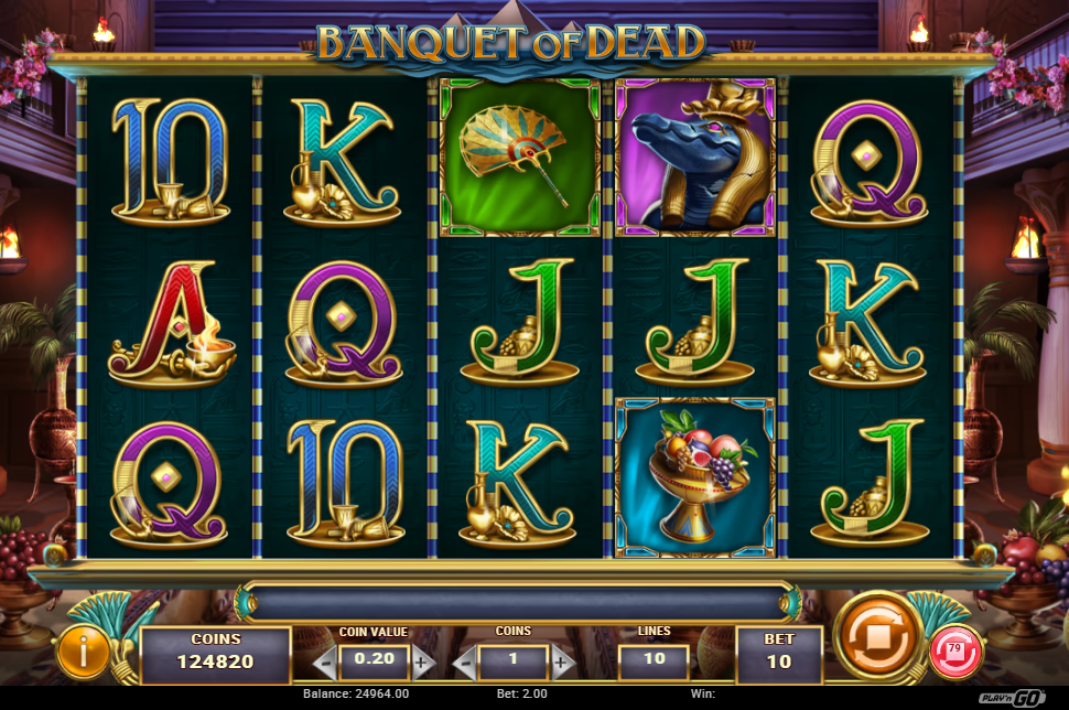 banquet of dead slot