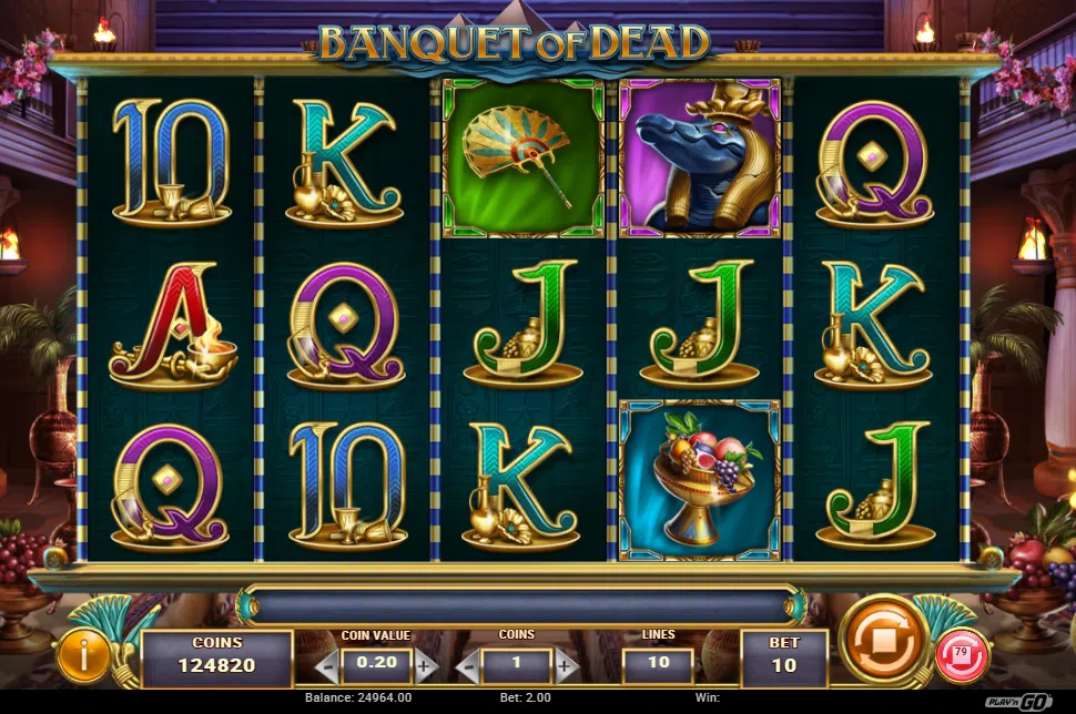 banquet of dead slot