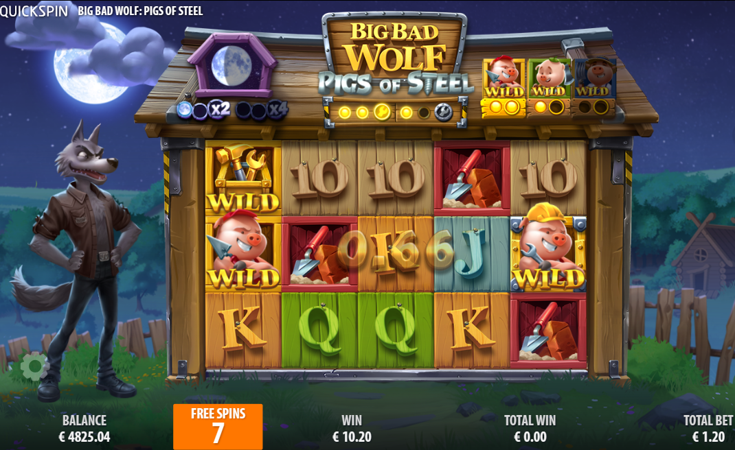 big bad wolf pigs of steel bonus