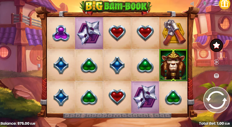 big bam book slot