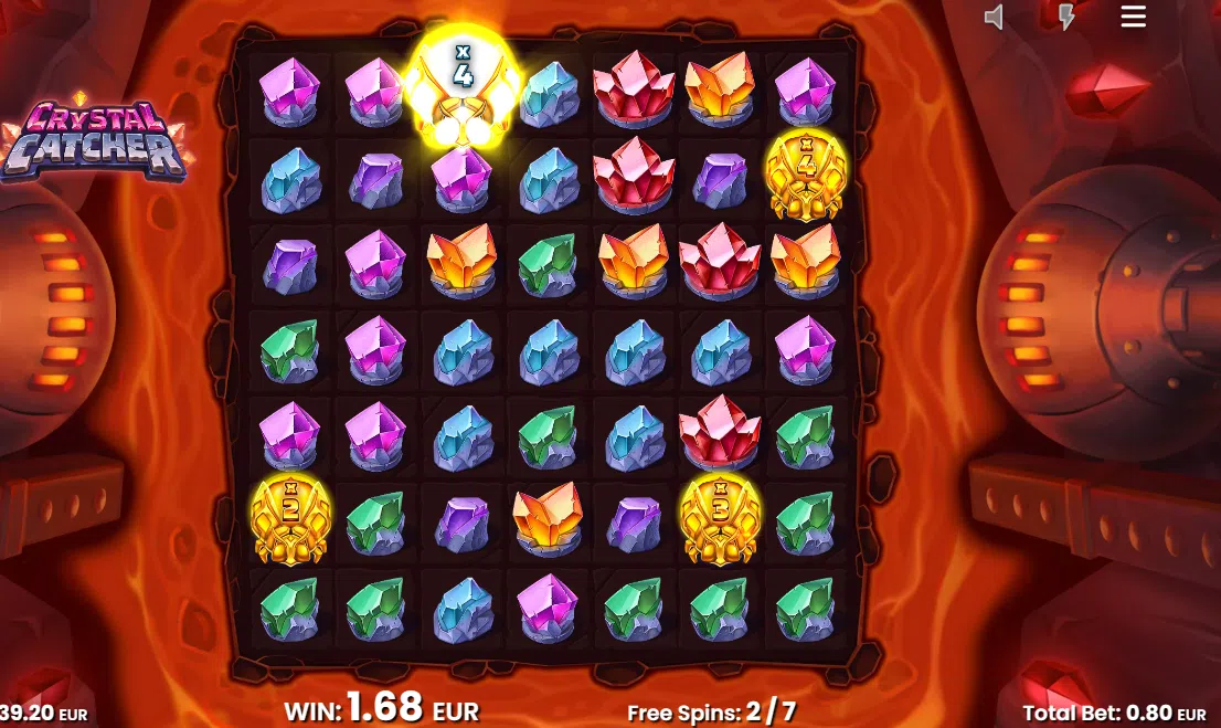 crystal catcher bonus