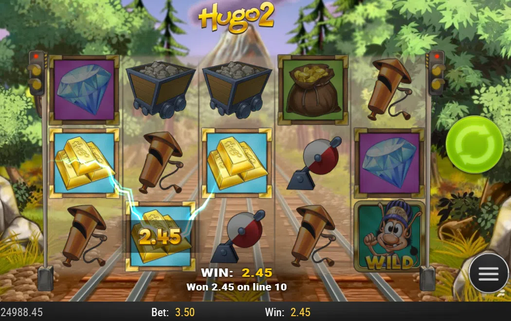 hugo 2 slot