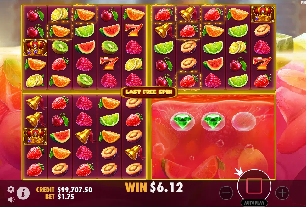 juicy fruits multihold bonus