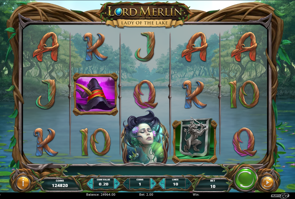 lord merlin and the lady of lake slot