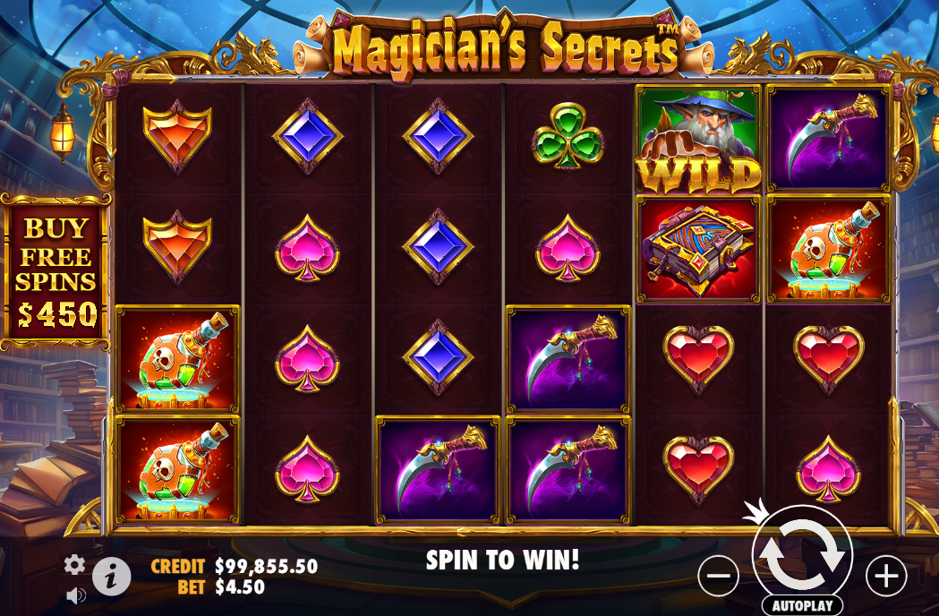 magician's secrets gameplay