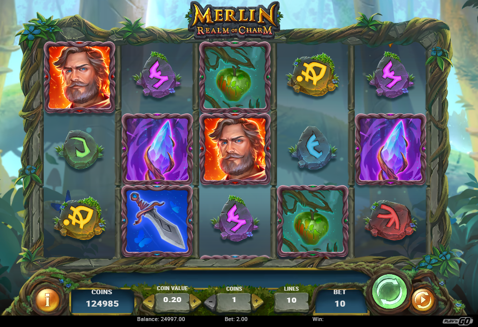 merlin realm of charm slot