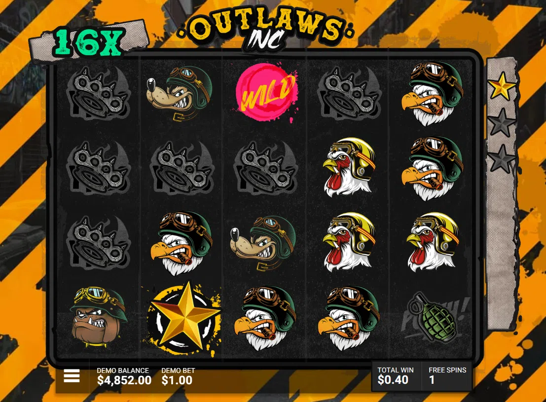 outlaws inc bonus