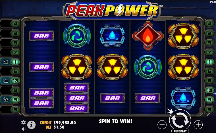 peak power gameplay