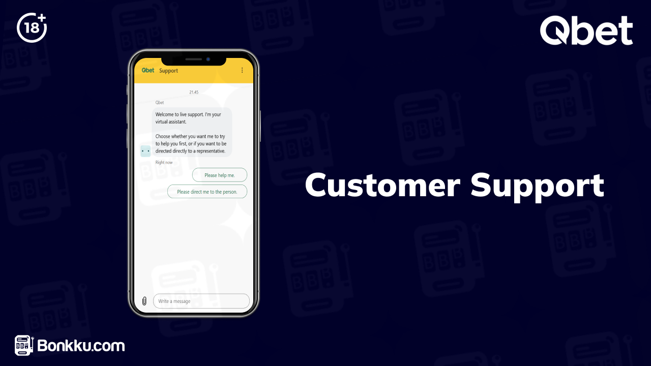 qbet casino customer support