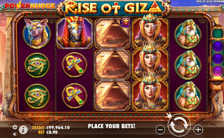 rise of giza powernudge gameplay