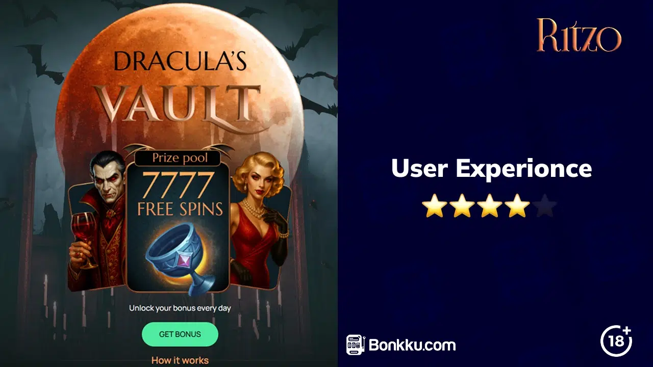 ritzo casino user experience