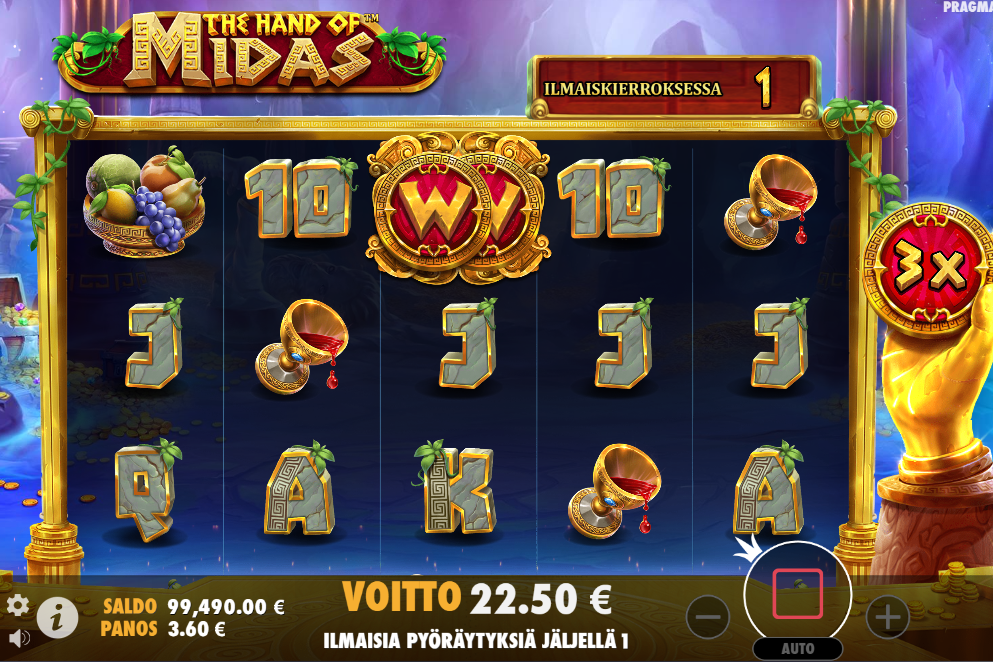 the hand of midas bonus buy