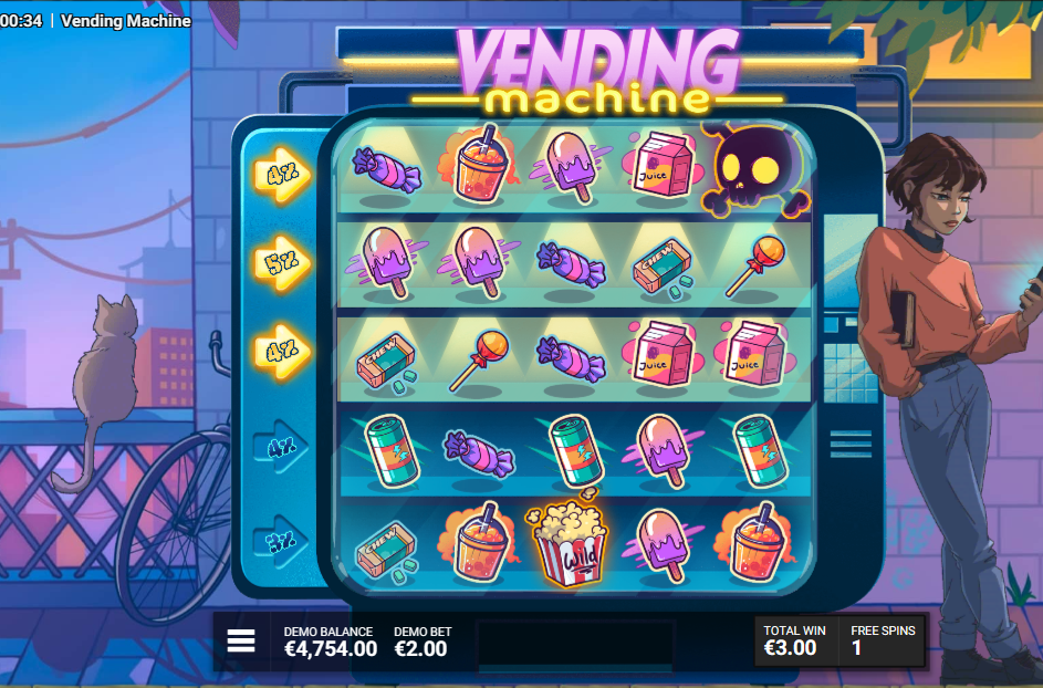 vending machine bonus