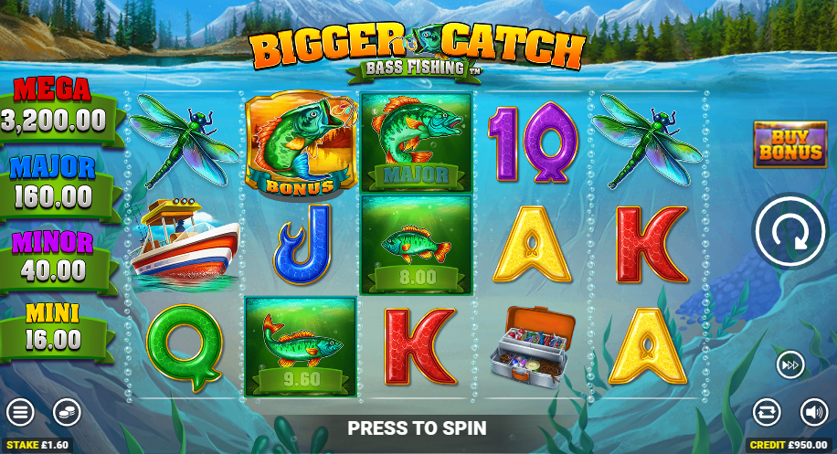 bigger catch bass fishing slot