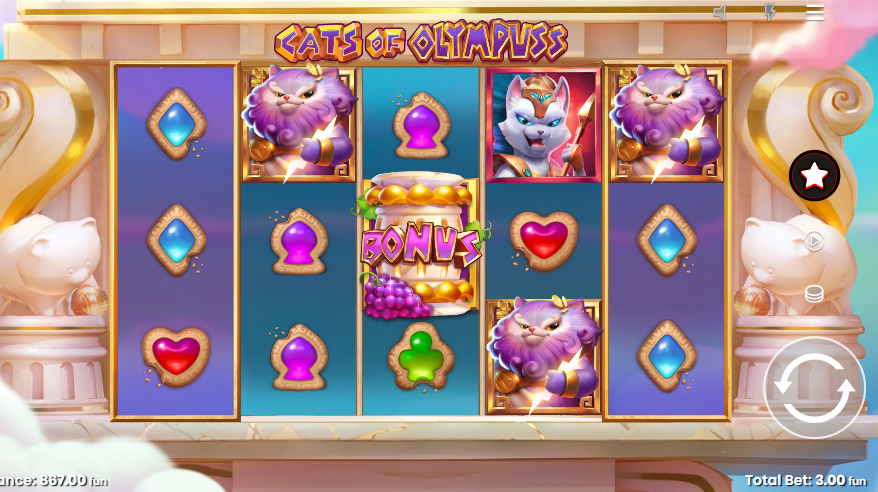 cats of olympuss slot