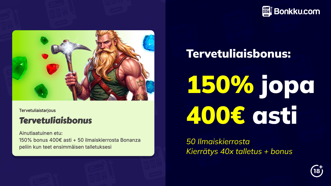 huikee casino tervetuliaisbonus