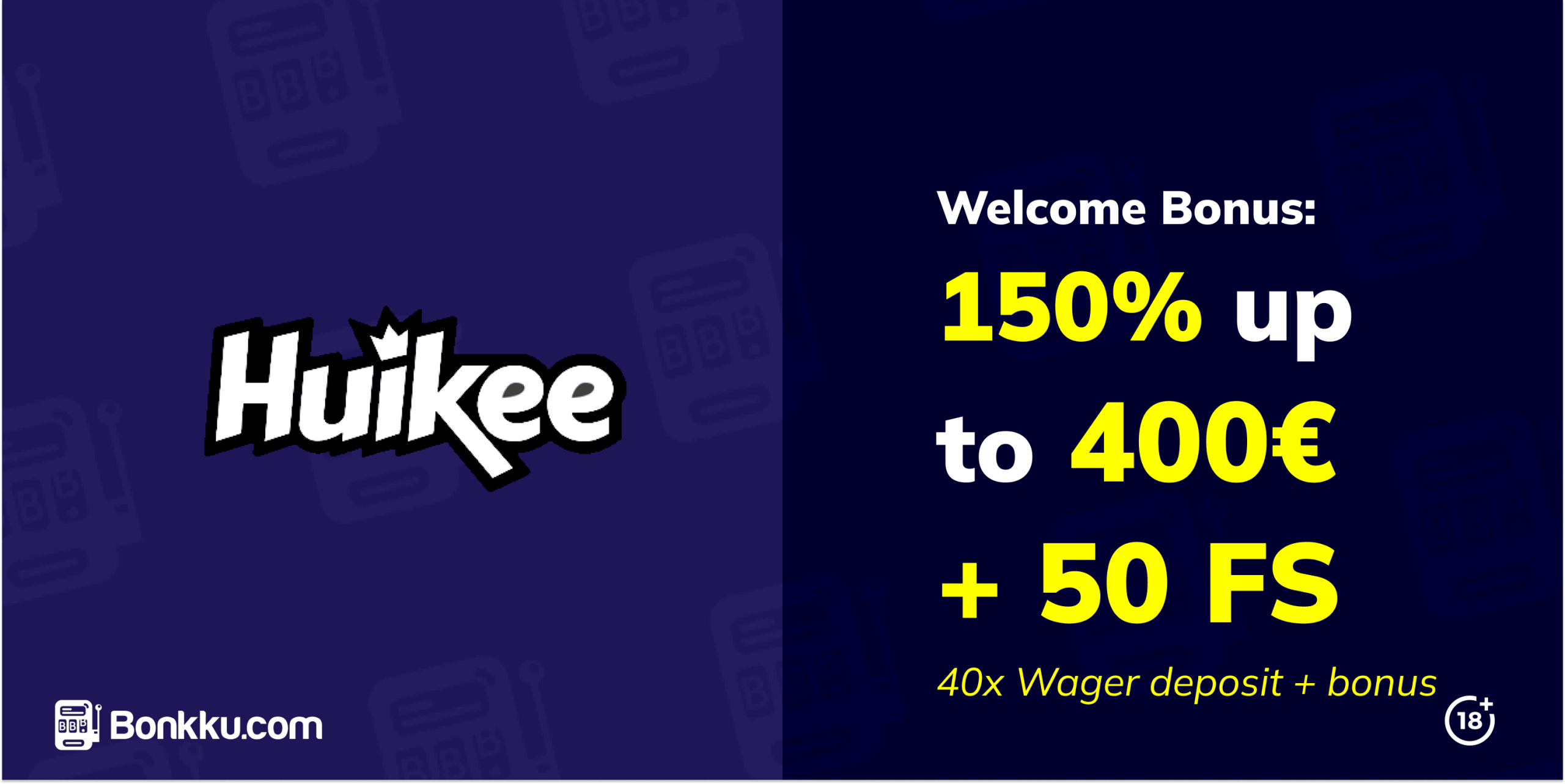 huikee casino welcome bonus