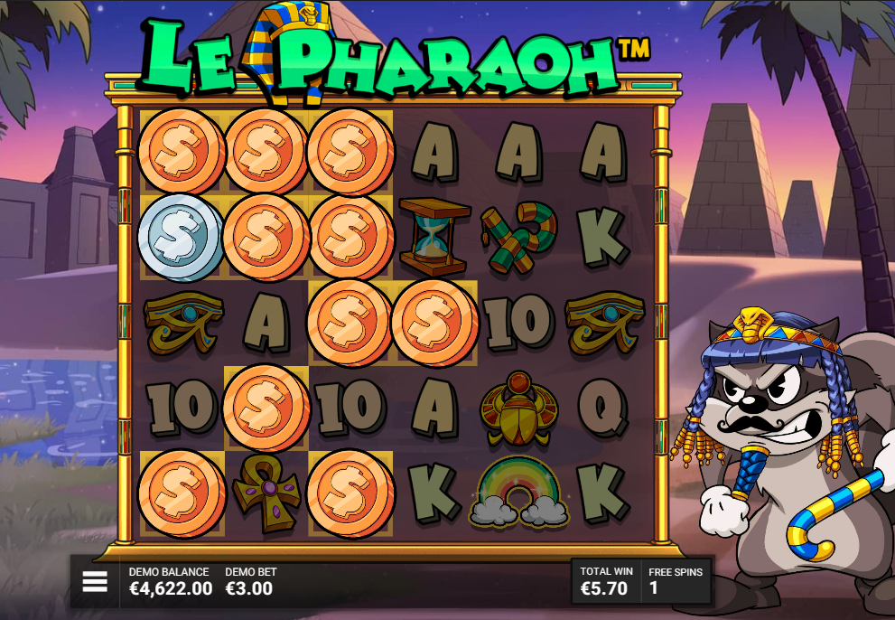 le pharaoh bonus