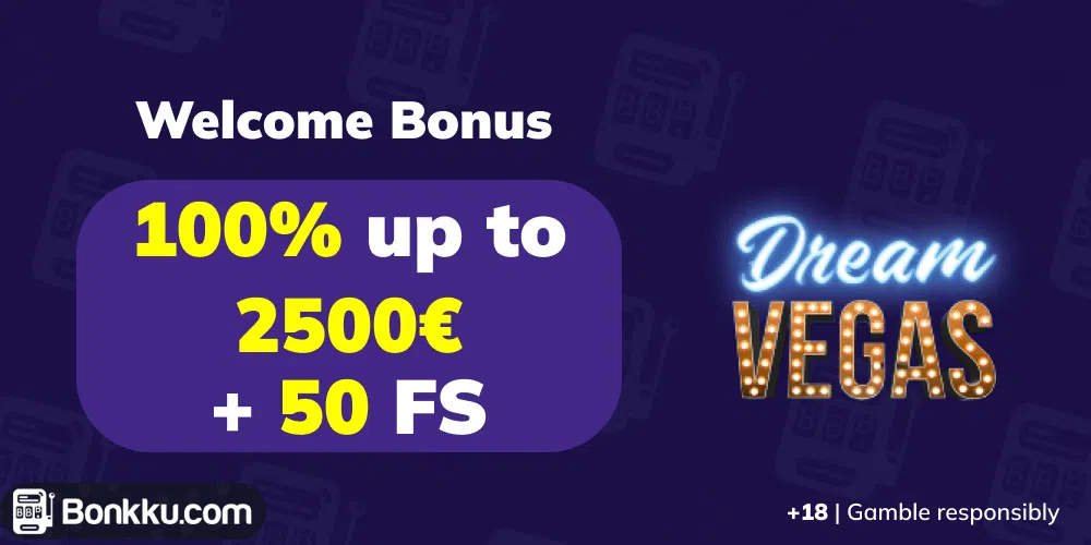 dream vegas casino welcome bonus