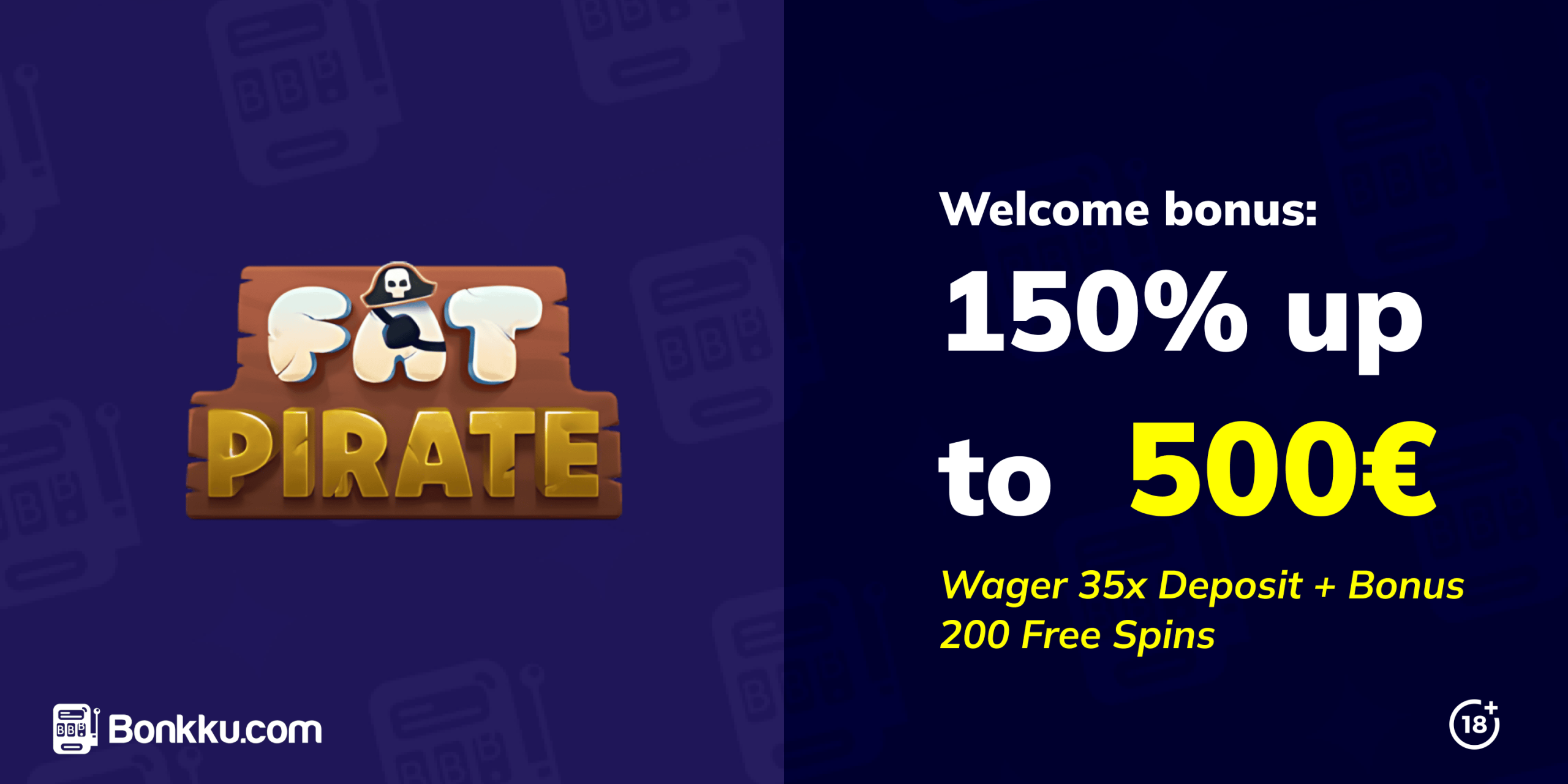 fatpirate exclusive welcome bonus