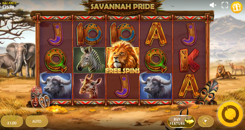 savannah pride slot