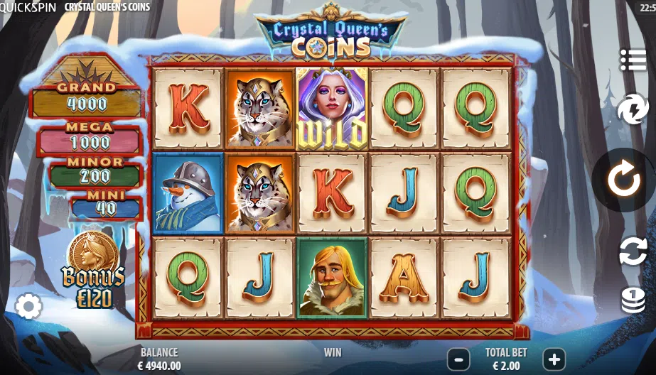 crystal queens coins gameplay