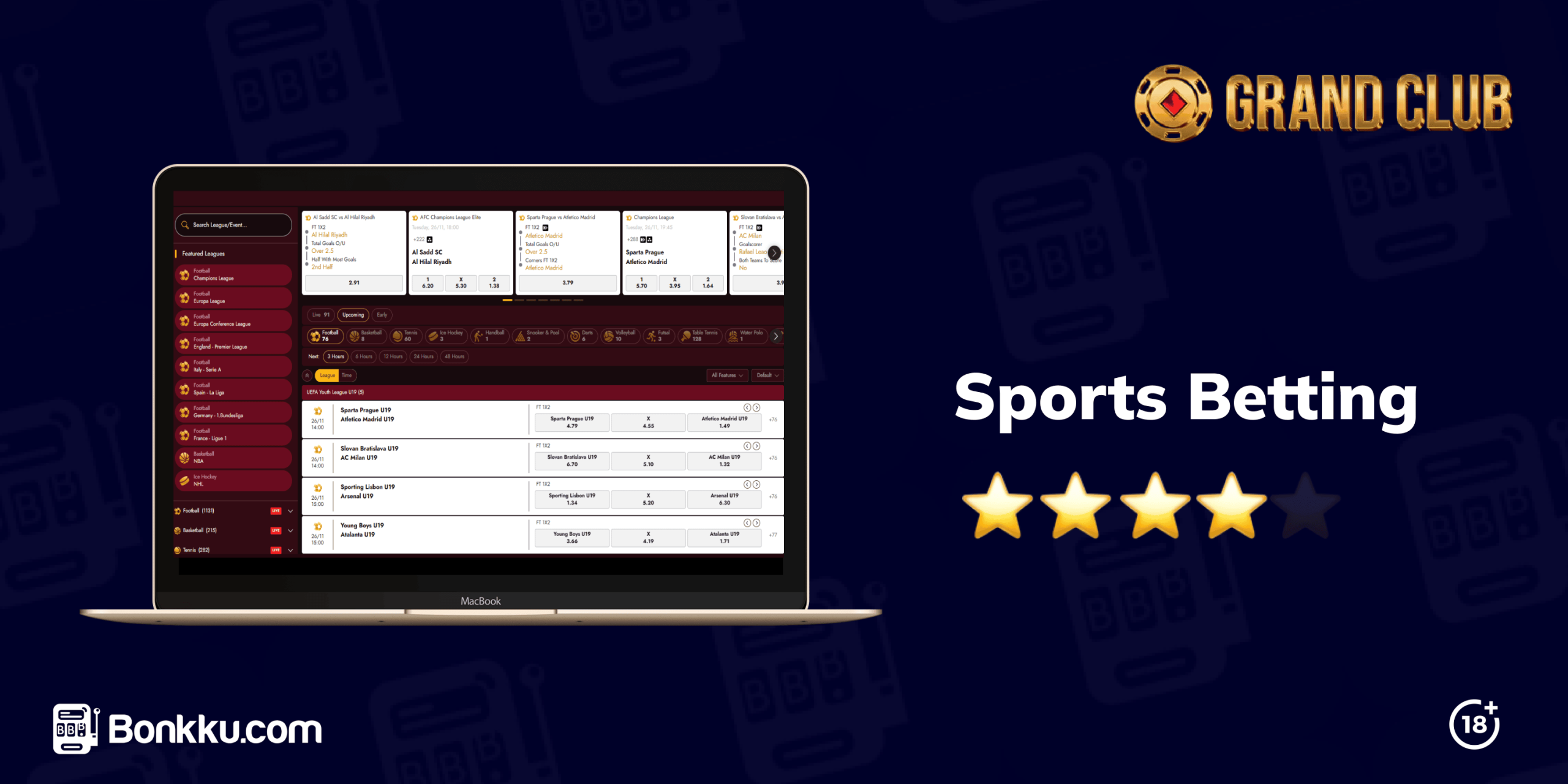 grand club sports betting