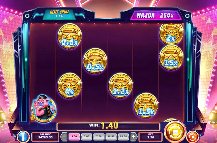 Piggy Blitz Disco Gold bonus