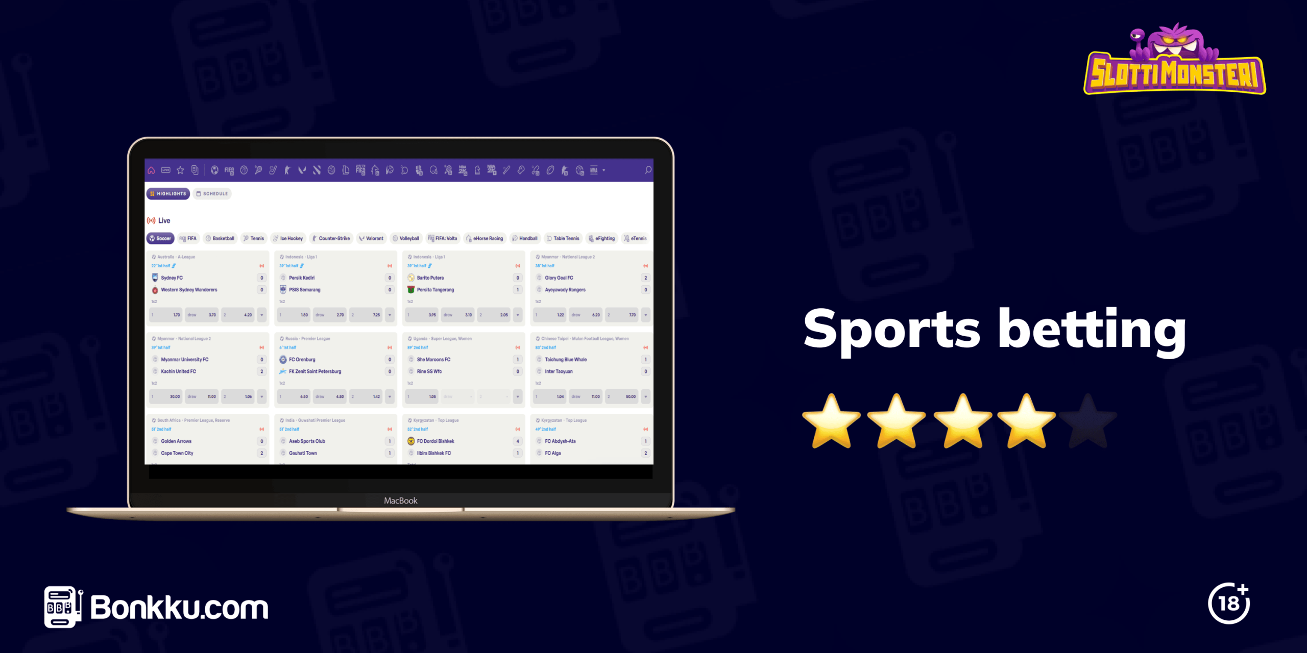 slottimonsteri sports betting