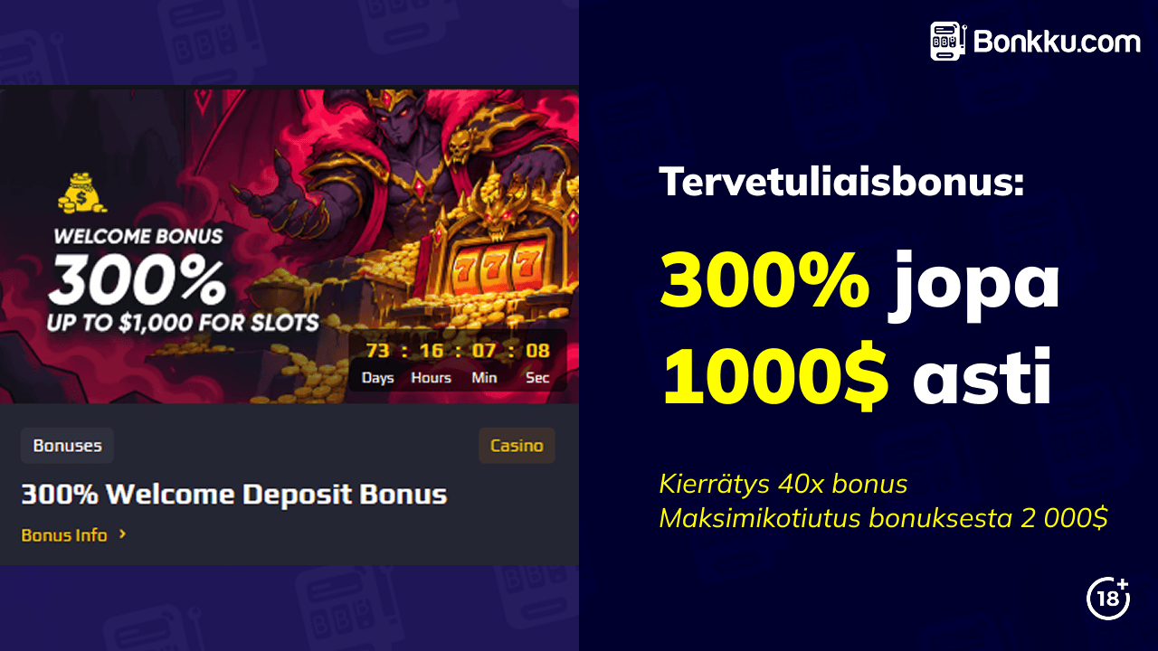 tervetuliaisbonus chancerbet kasinolla