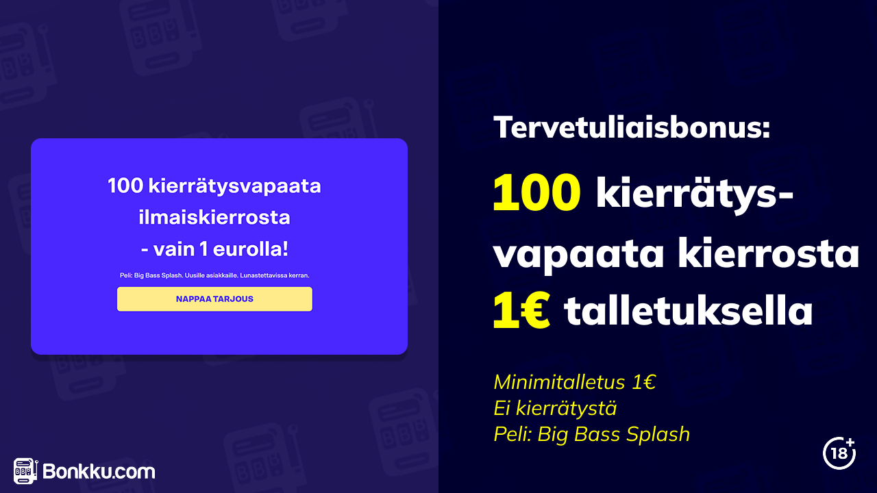 tuohi 100 kierrätysvapaata ilmaiskierrosta