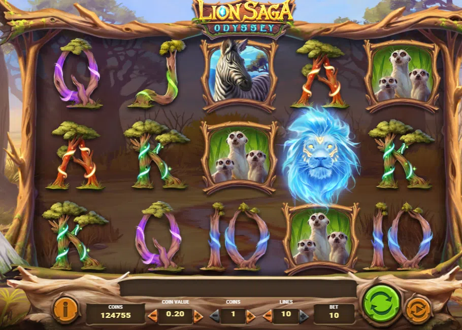 lion saga odyssey slot