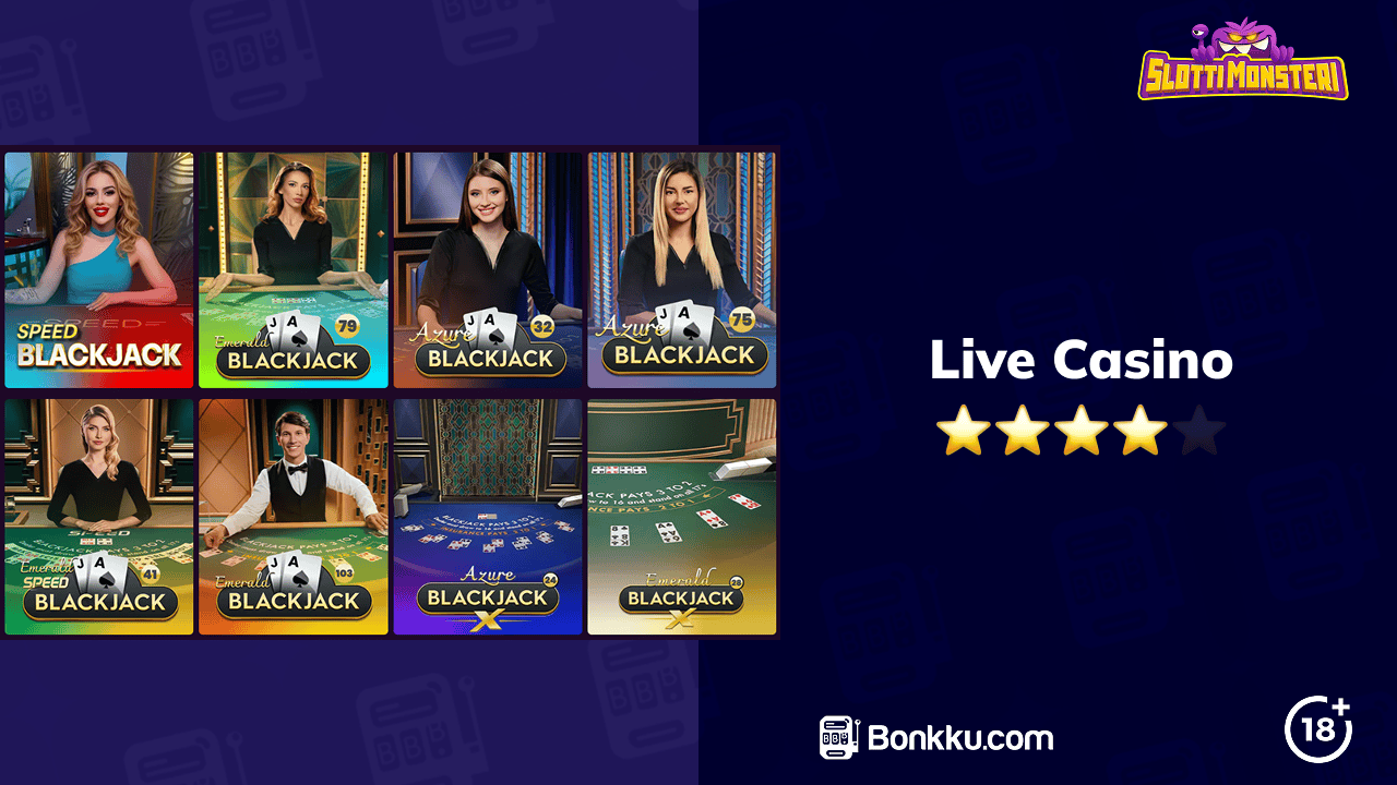 live casino at slottimonsteri