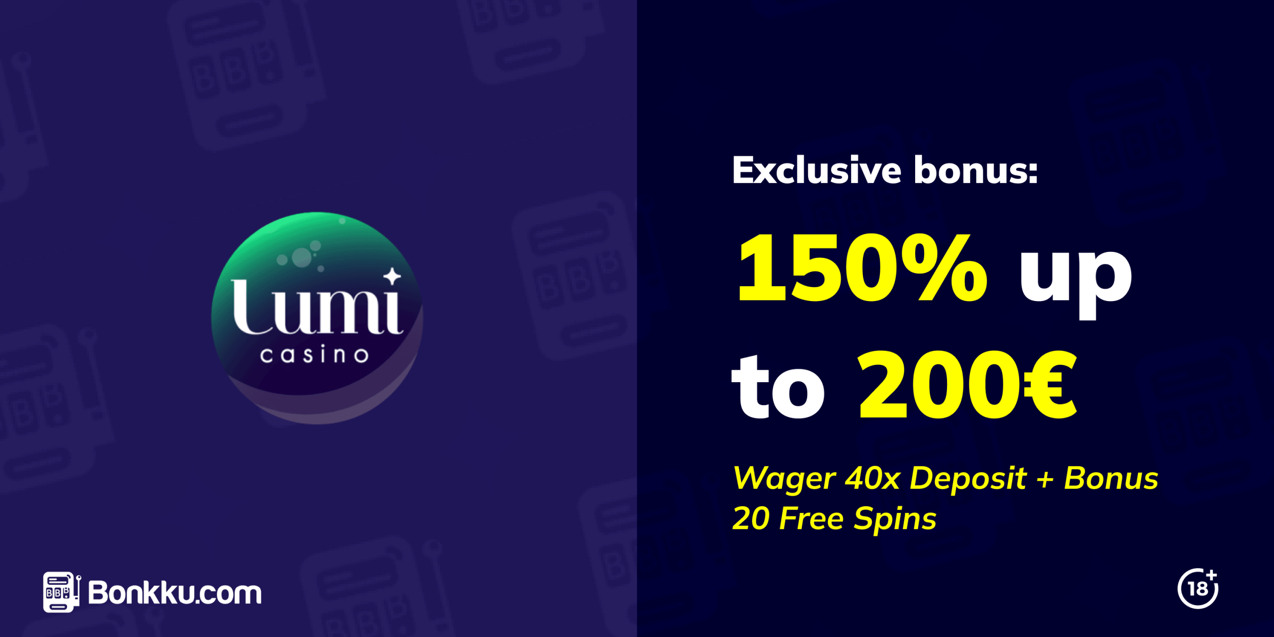 lumi casino bonus