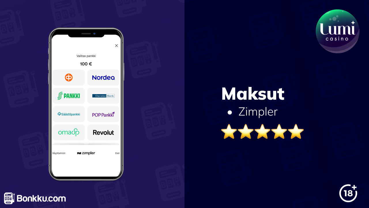 lumi casino maksut