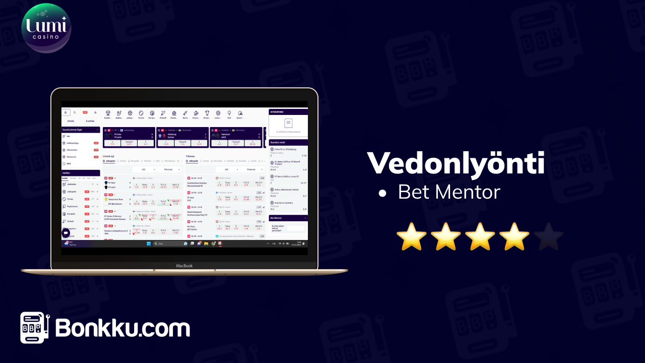 lumi casino vedonlyönti