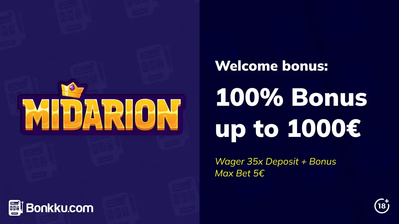 midarion welcome bonus