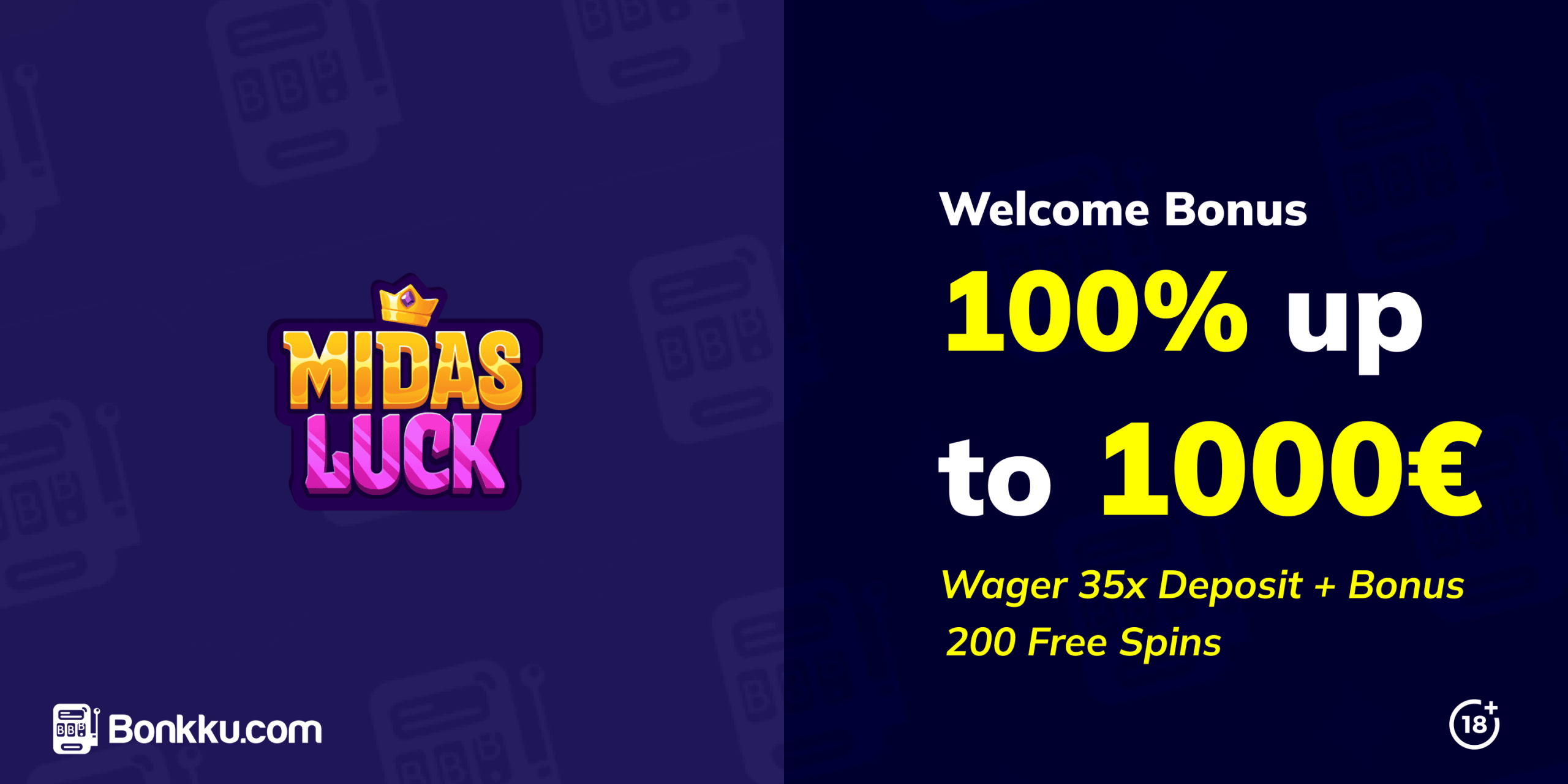 midas luck casino bonus