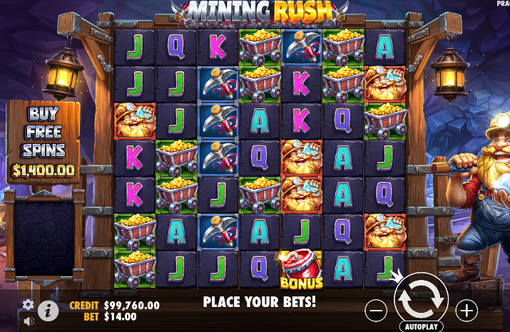 mining rush slot