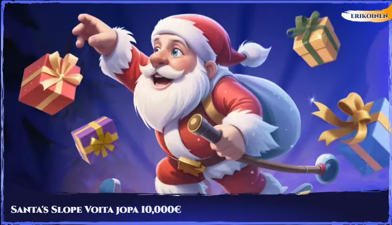 Santa slope novajackpot spinight joulukilpailu