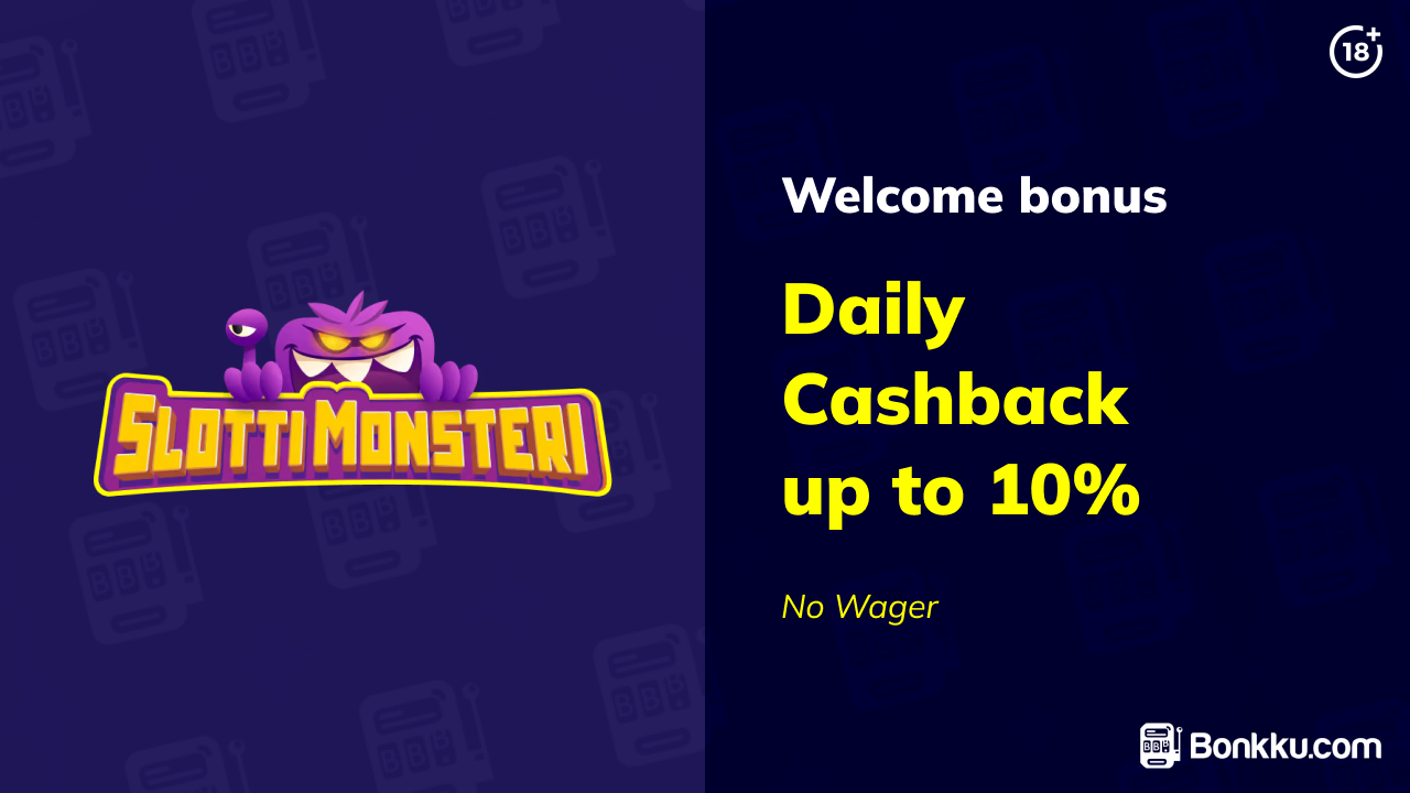 slottimonsteri casino cashback