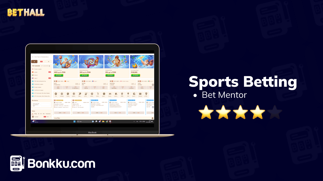 sports betting at bethall casino