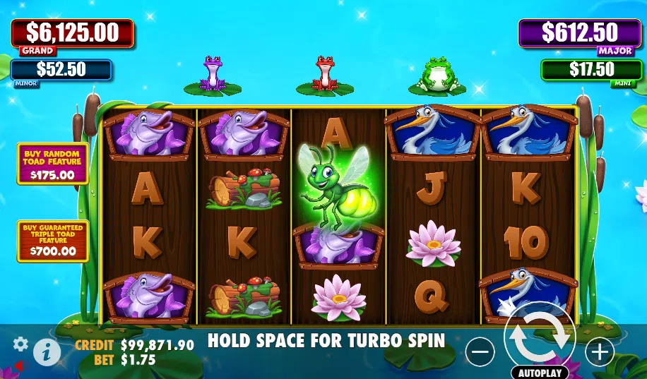 tiny toads slot