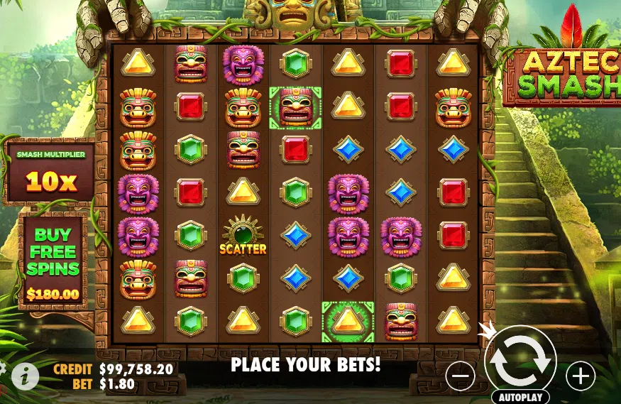 aztec smash slot