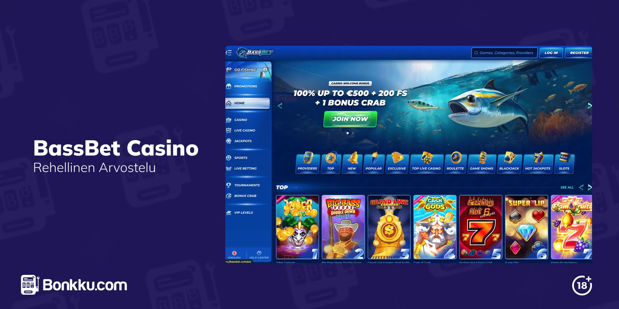 bassbet casino arvostelu