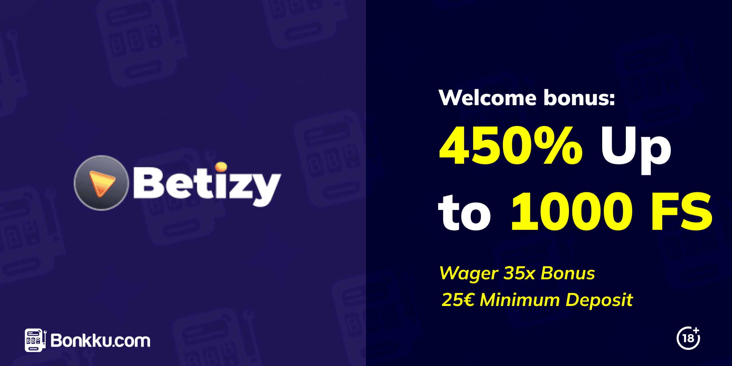 betizy welcome bonus