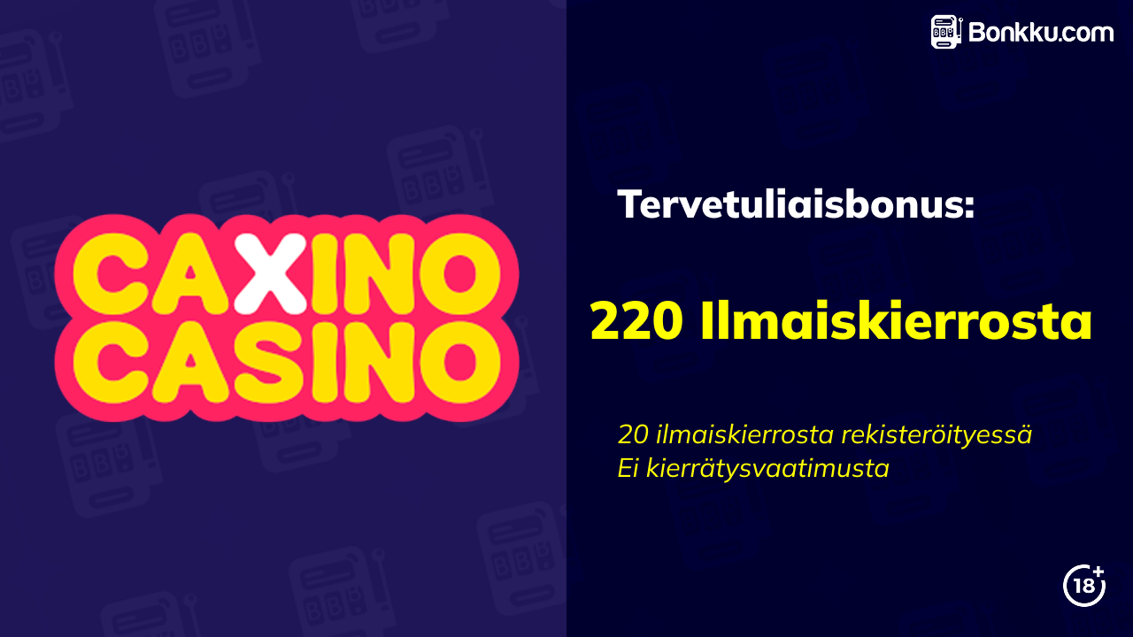 caxino tervetuliaisbonus
